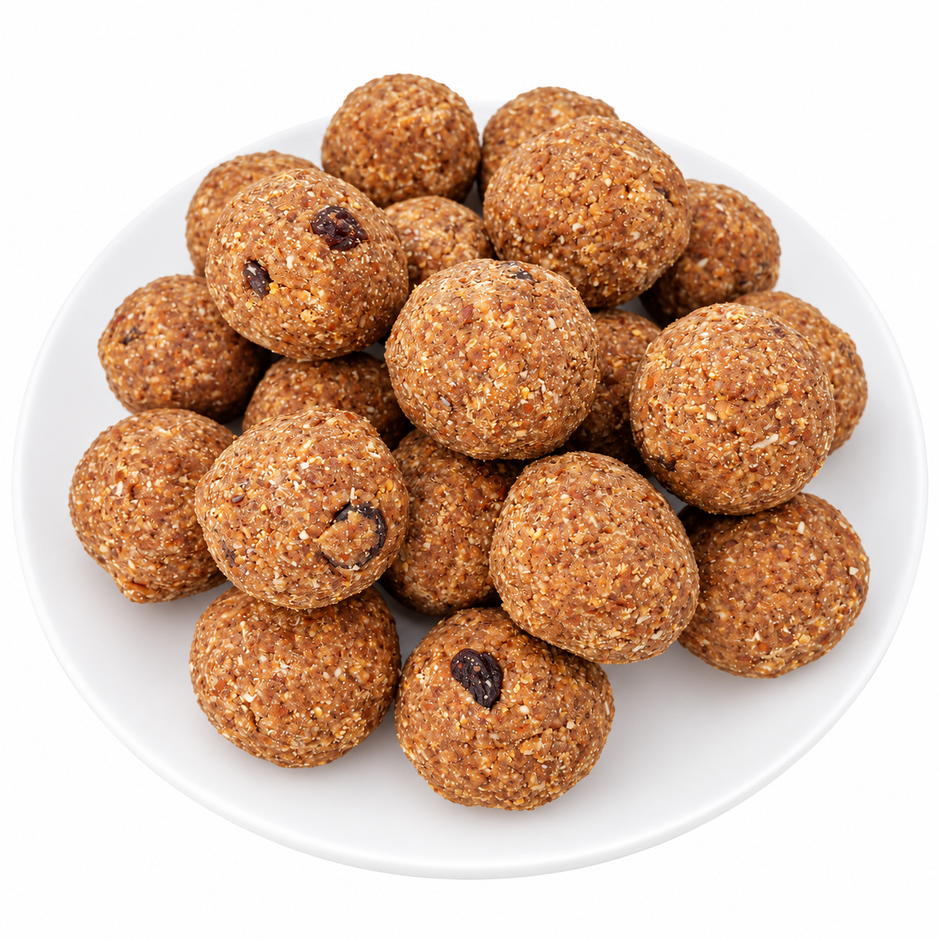 Alsi Pinni with Desi Ghee – Approx. 500g