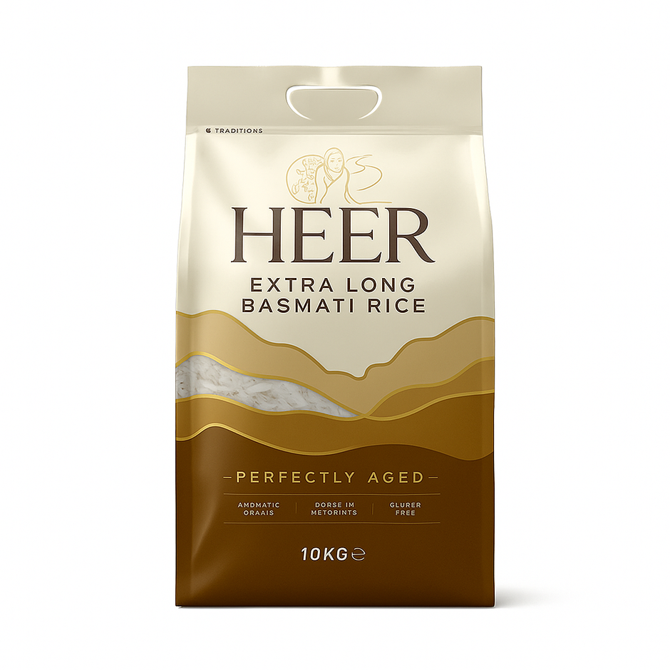 Heer Extra Long Basmati Rice – 10 kg