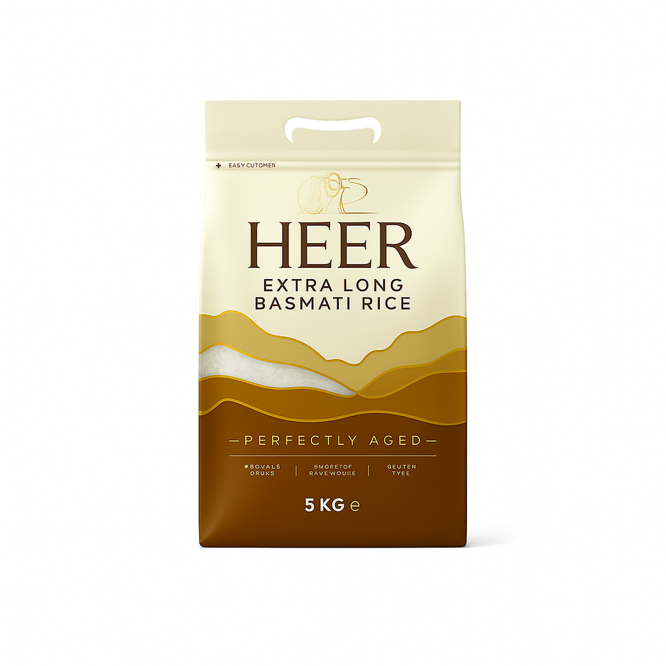 Heer Extra Long Basmati Rice – 5 kg