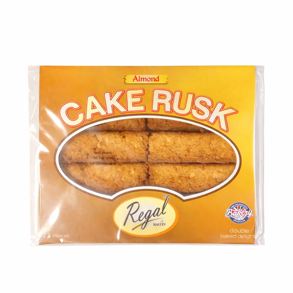 Regal Cake Rusk Original – 22 Pieces