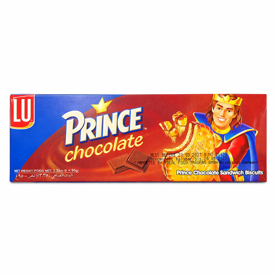 LU Prince Chocolate Sandwich Biscuits – 95g