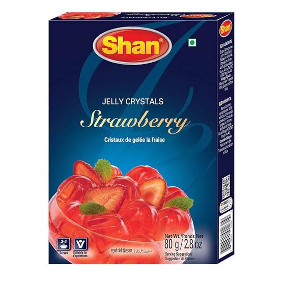 Shan Strawberry Jelly Crystals – 80g