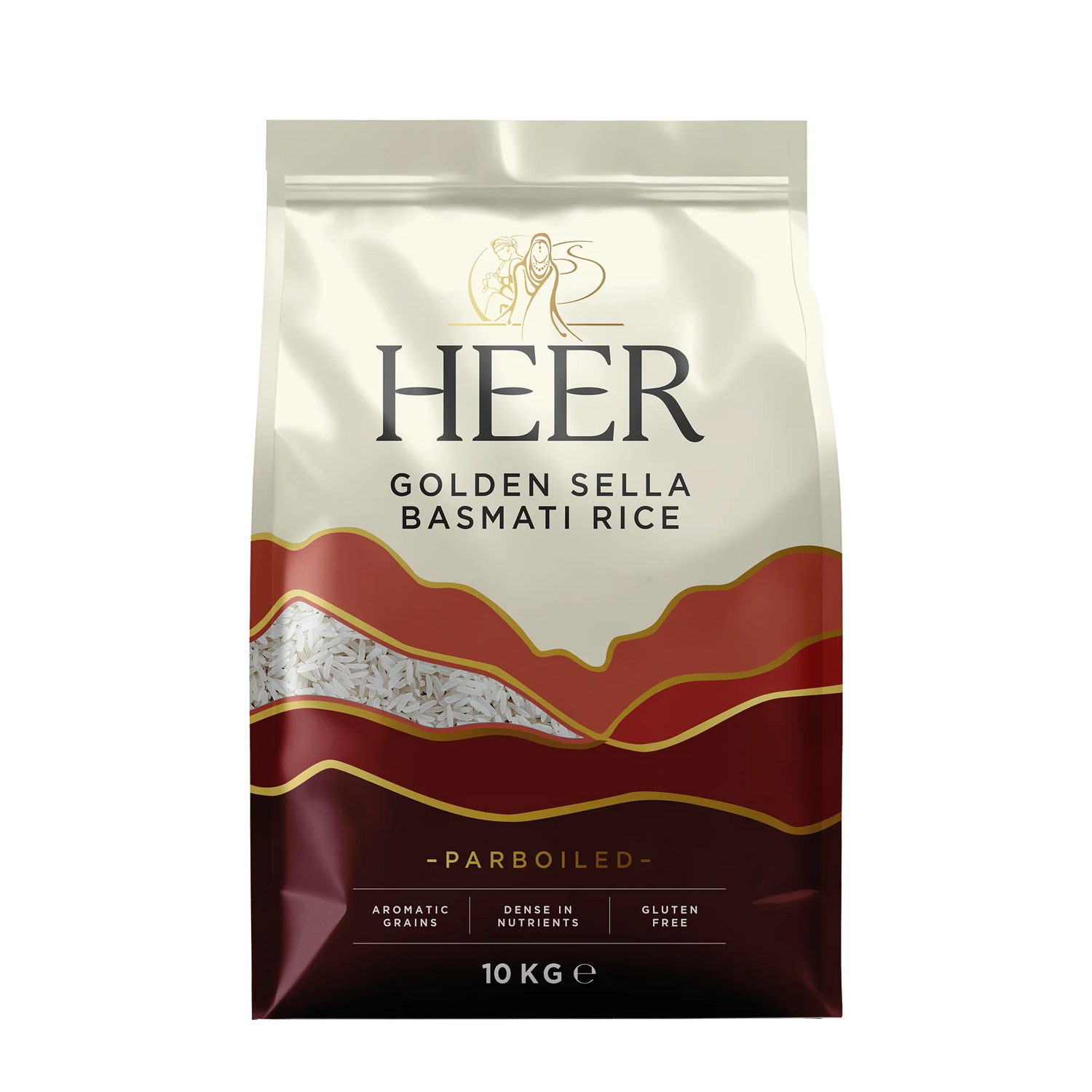 Heer Golden Sella Basmati Rice – 10Kg