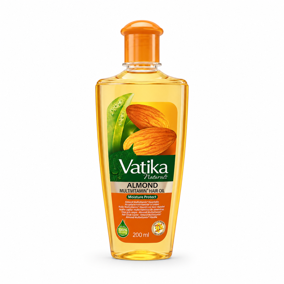 Vatika Multivitamins Almond Hair Oil – 200ml