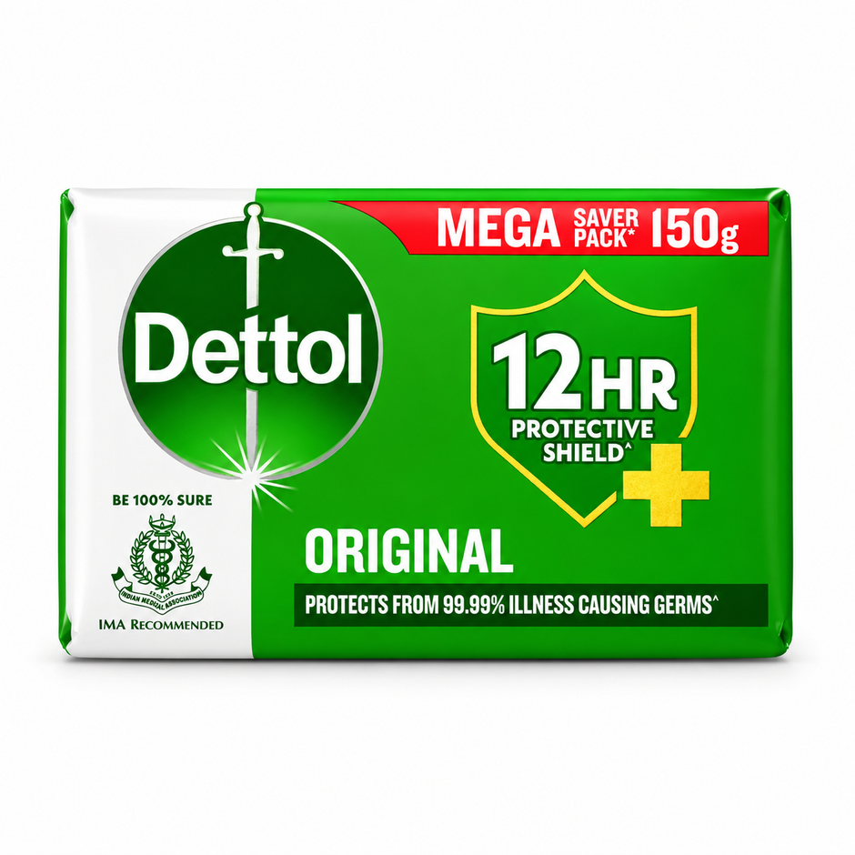 Dettol Original Antibacterial Soap – 150g