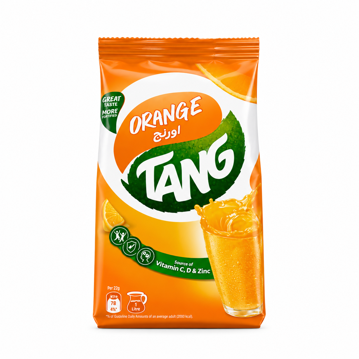 Tang Orange Drink Powder Pouch – 375g