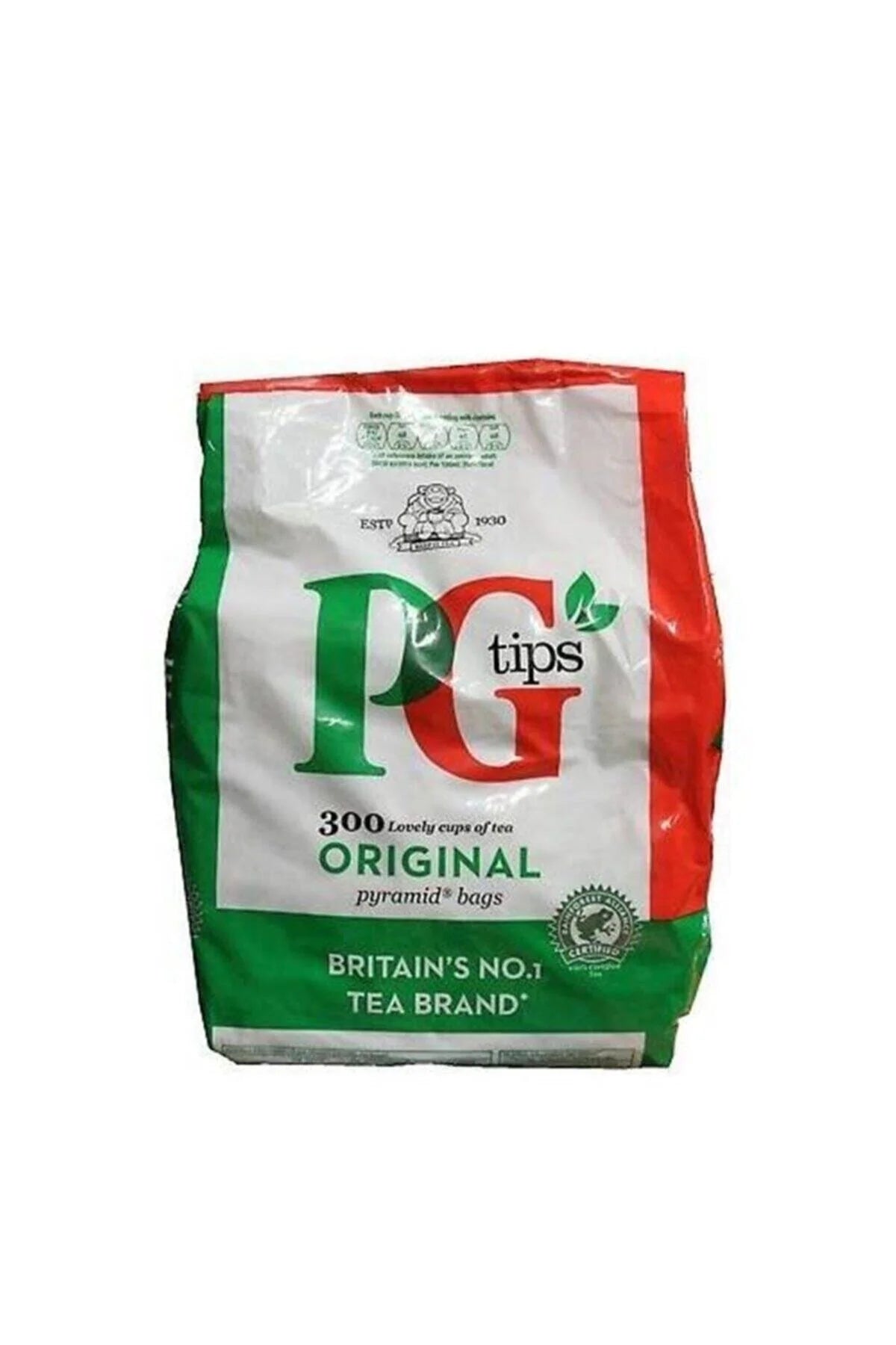 Triangle Pg Tea PG Tips Original Tea Bags – 300 Pack | Strong Black Tea – BOSSER FOODs