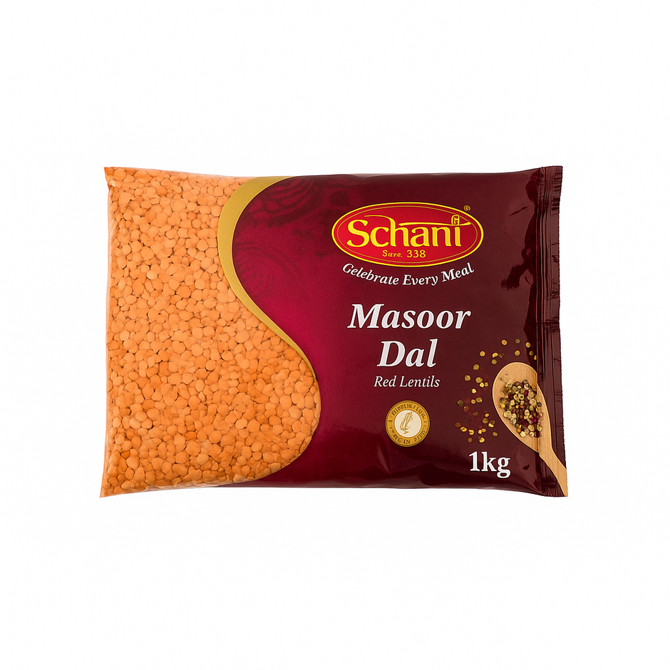 Schani Red Lentils Masoor Dal – 1kg