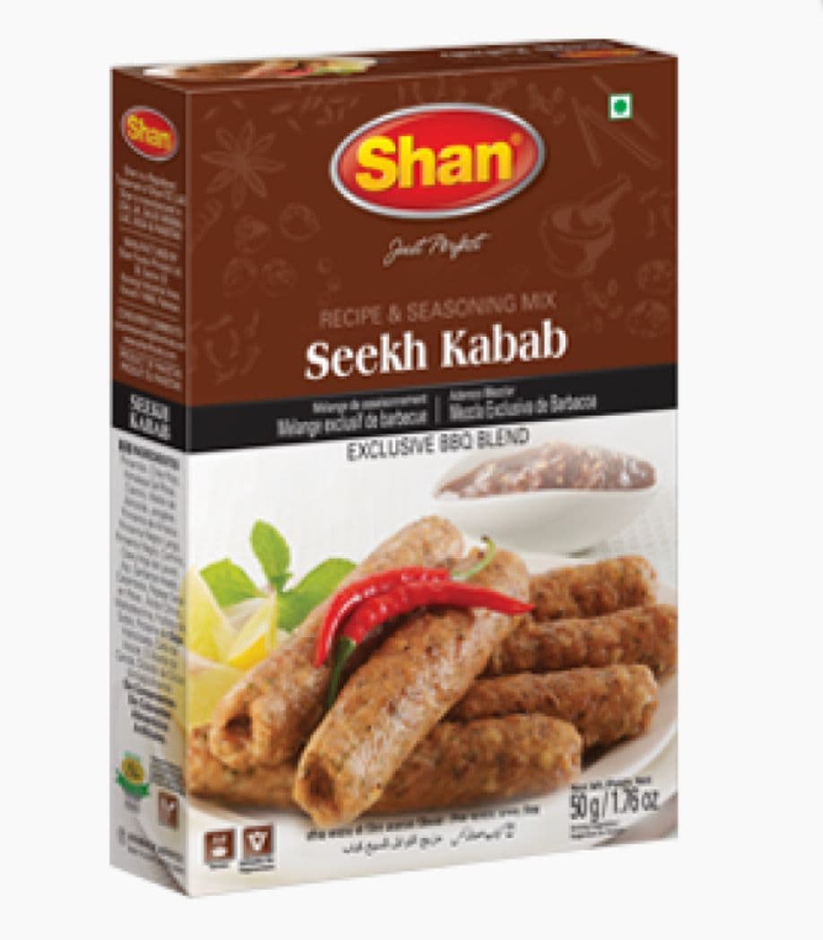 Shan Seekh Kabab Mix 50 g – Authentic Pakistani BBQ Skewer Spice Blend