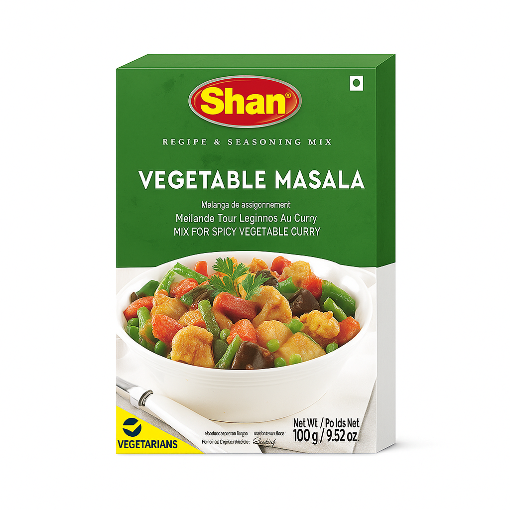 Shan Vegetable Curry Mix 100g