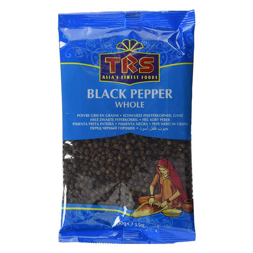 TRS Black Pepper Whole (Sabut Kali Mirch) – 100g