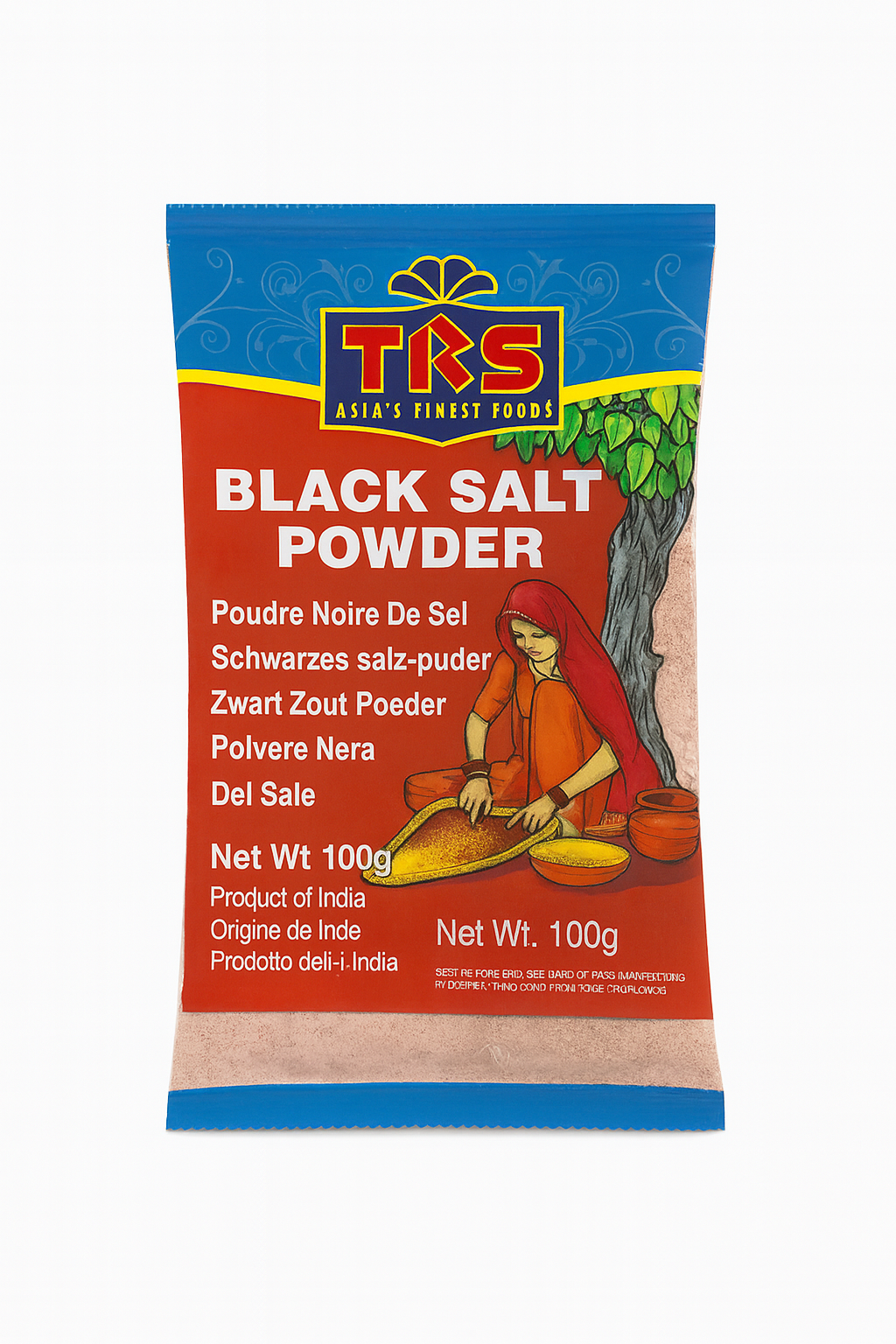 TRS KALA NIMAK POWDER (BLACK SALT) 100G