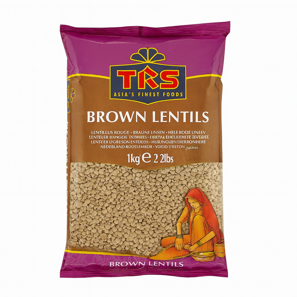 TRS Masoor Whole (Brown Lentils) – 1kg