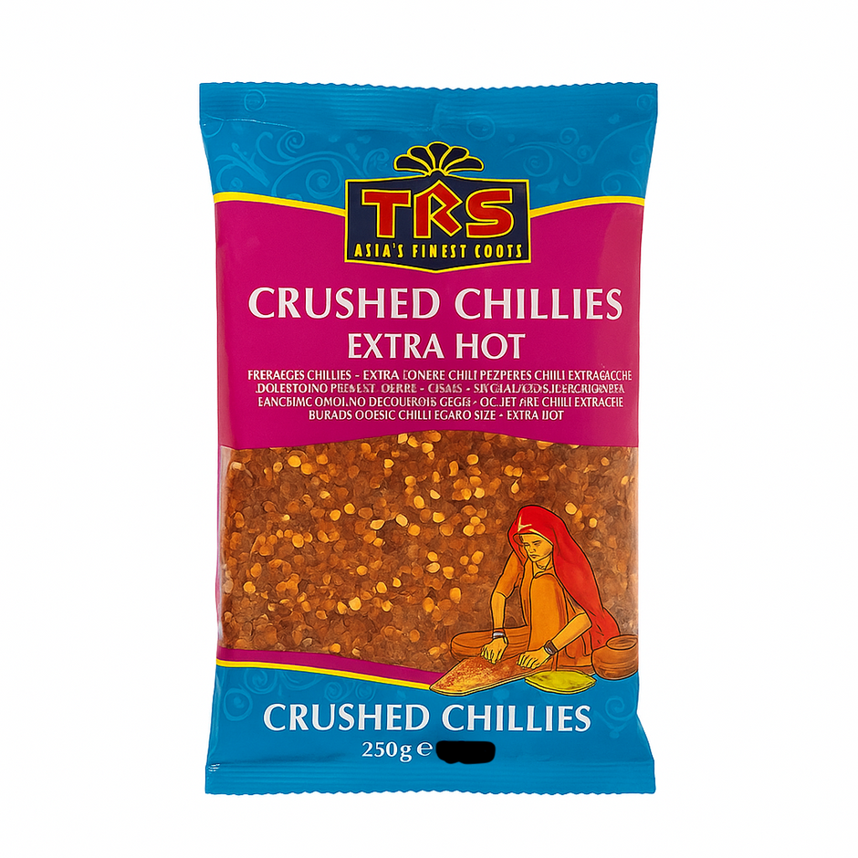 TRS Extra Hot Crushed Chillies 250g