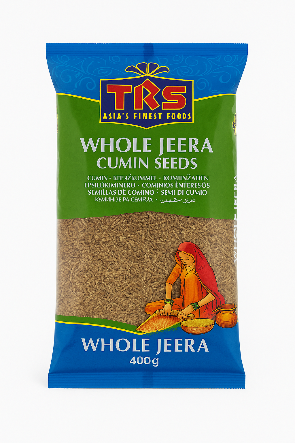 TRS Jeera Whole (Cumin Seeds) – 400g