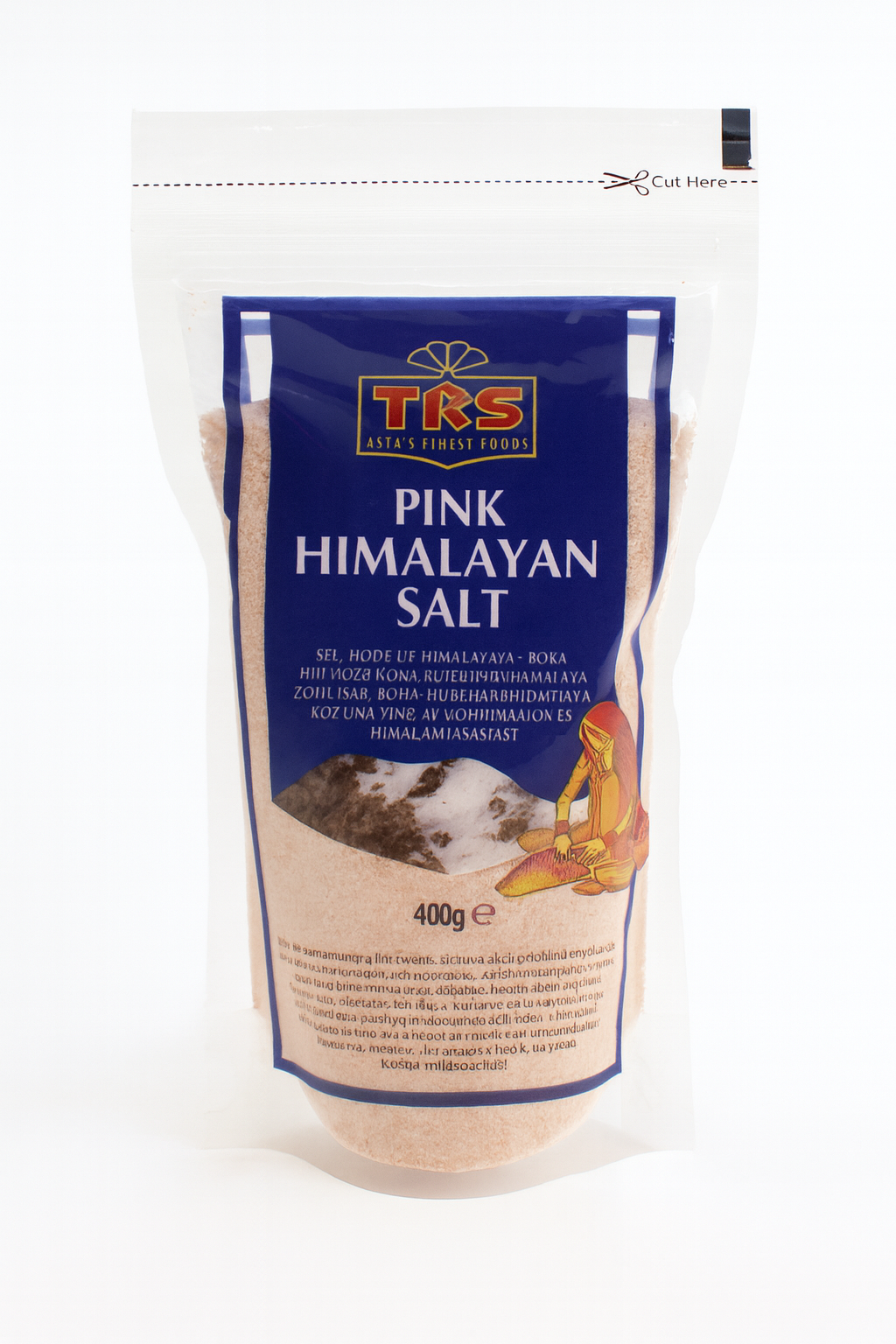 TRS PINK HIMALAYAN SALT 400G